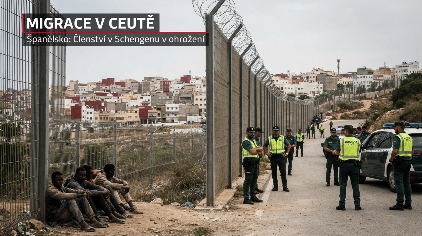 Macinka brání Španělsko ve Schengenu kvůli migrační krizi v Ceutě
