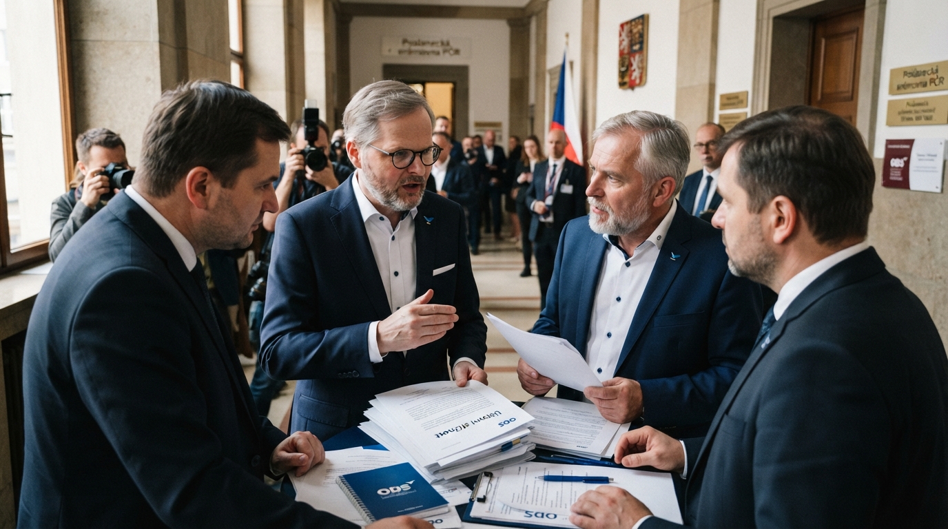 ODS podává ústavní stížnost kvůli vetovanému zákonu prezidentem Pavlem