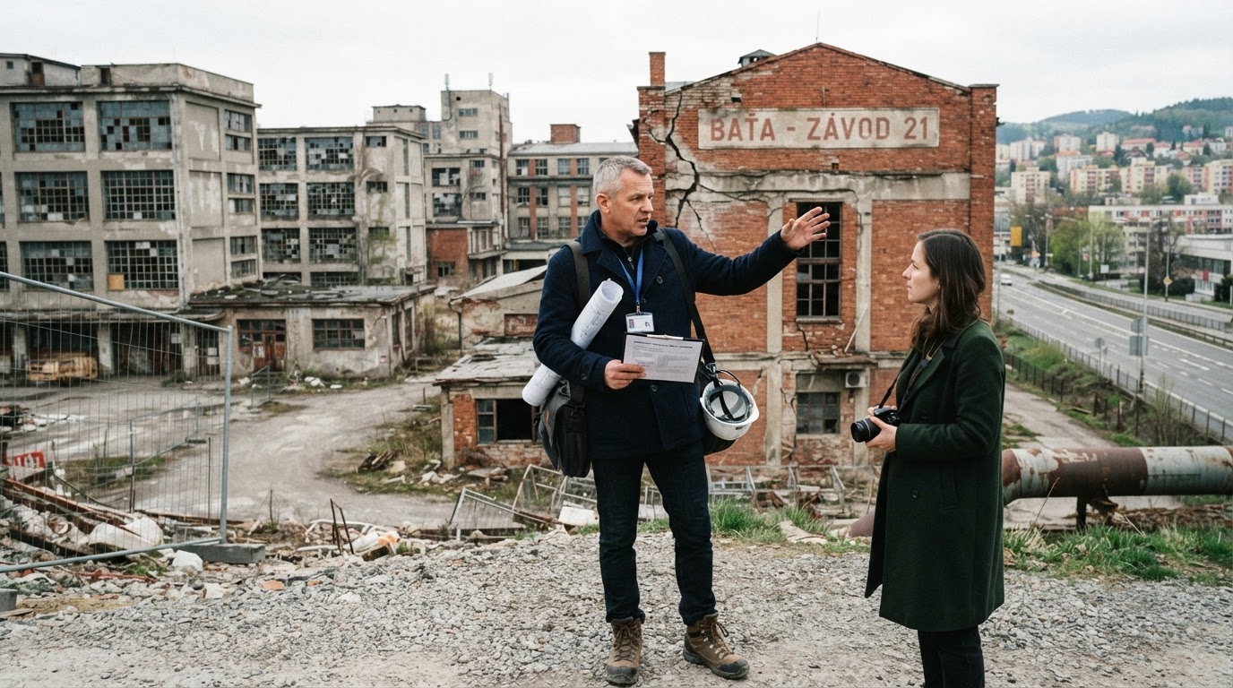 Odborník navrhuje demolici budov v baťovském areálu