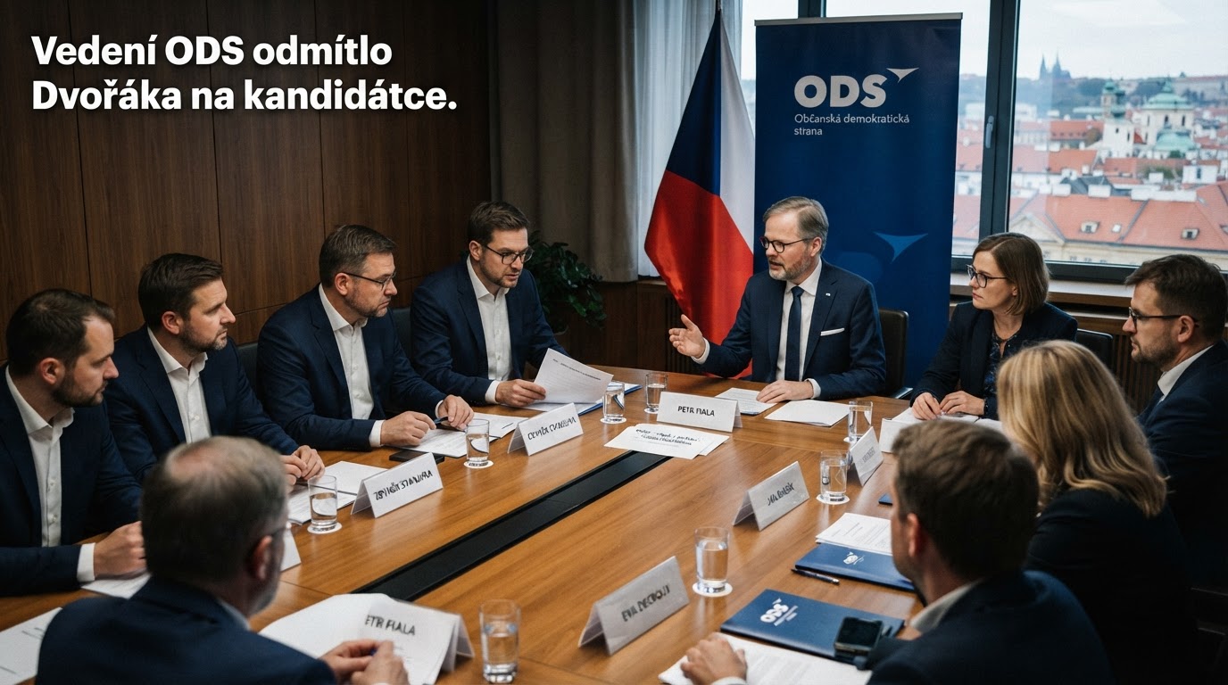 Vedení ODS odmítlo Dvořáka na kandidátce pro komunální volby