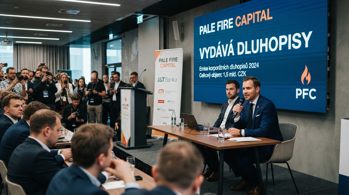 Pale Fire Capital vydává dluhopisy v objemu 750 milionů korun
