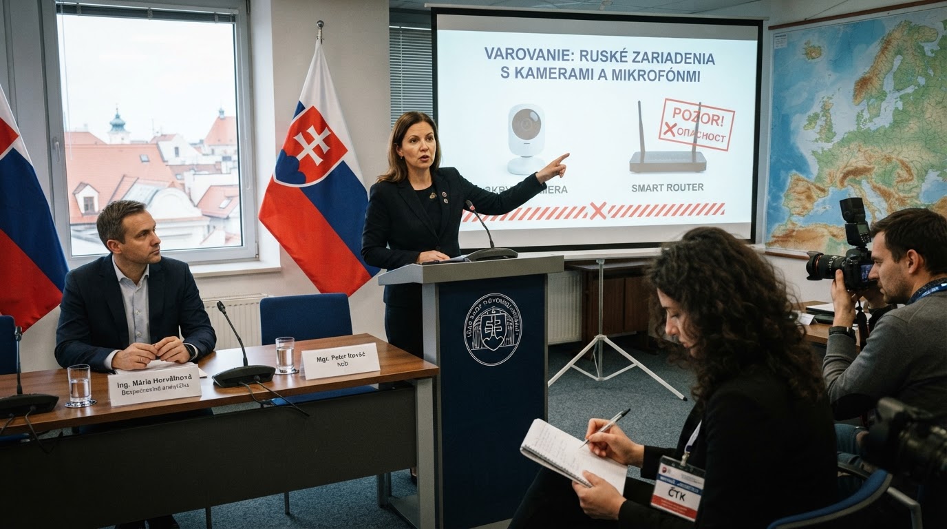Slovenský úřad varuje před ruskými zařízeními s kamerami