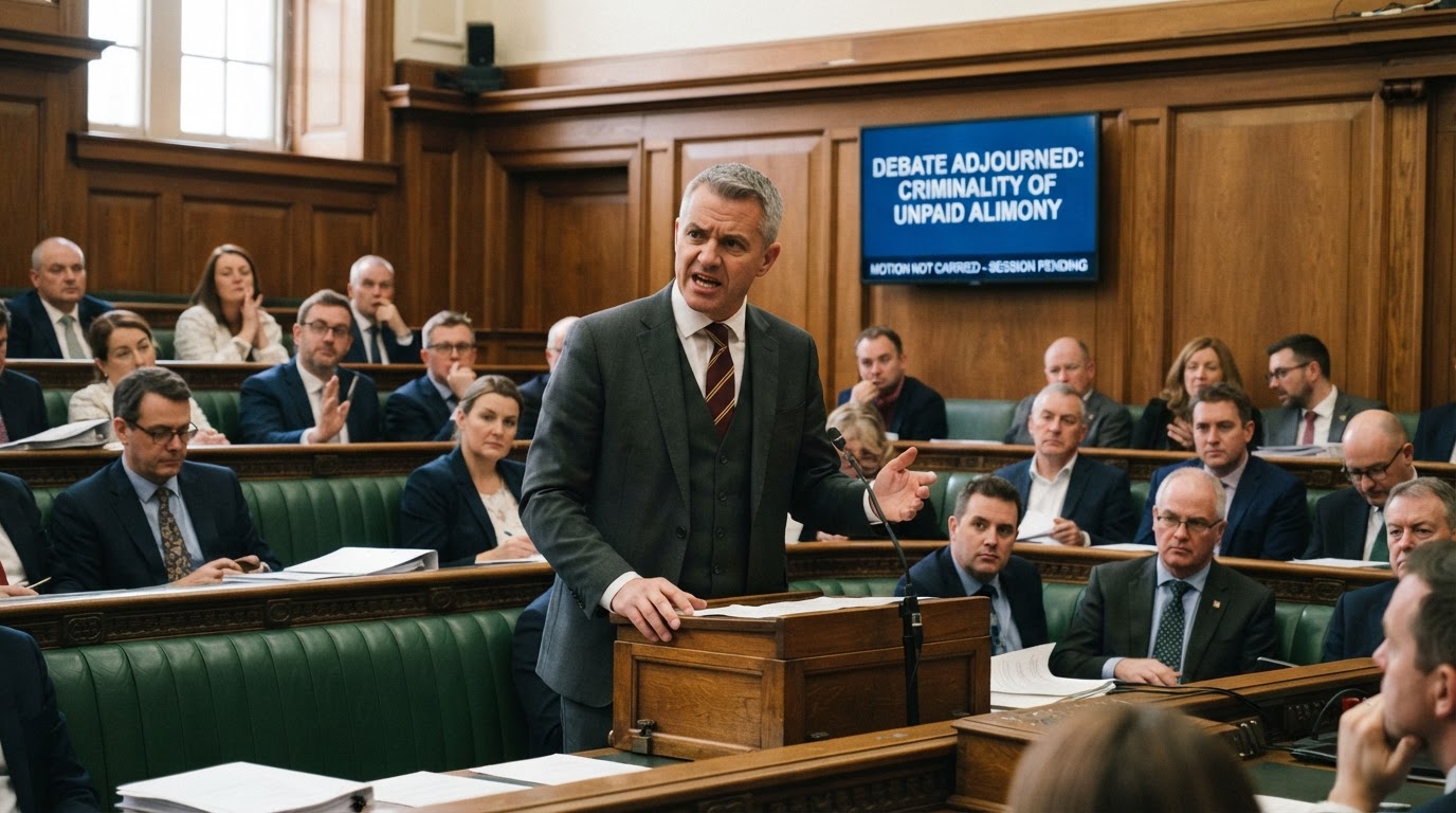 Sněmovna nedokončila debatu o trestnosti neplacení výživného